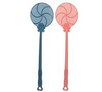 Volare Svatter - 2 Pcs Addensano Monte Muro Svatter A Mosca - Manico Lungo Catcher Mazzo Di Insetti Wasp Wasp Control Di Parassiti | Raccolto A Mosca Larga Addensata Efficiente Catcher Volante Interno