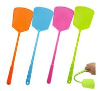 Volare svatter, plastica flyswatters Multi-Pack, Lunghi flyswatters, svatter a Mosca all'aperto per casa, Insetto a Manico Lungo per Interno ed Esterno, 4 Pezzi 50 cm