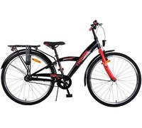 Volare Thombike Bicicletta Bambini - Ragazzi - 26 Pollici - Nero Rosso - 3 Marce