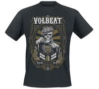 Volbeat Fight Uomo T-Shirt Nero M 100% Cotone Regular