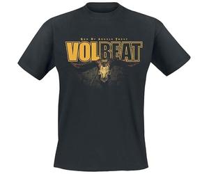 Volbeat God of Angels Trust Unisex T-Shirt Nero 100% Cotone Regular