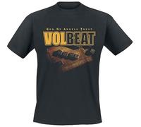 Volbeat God of Angels Trust Uomo T-Shirt Nero L 100% Cotone Regular