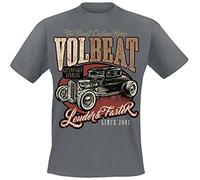 Volbeat Rise from Denmark Uomo T-Shirt Rosso Regular
