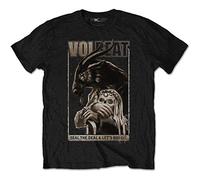 Volbeat - T-Shirt # M Black Unisex # Boogie Goat