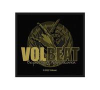 Volbeat Woven Patch Beyond Hell Nuovo Ufficiale Nero