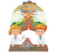 Volcano Coloring Book for Kids: Explore the power of nature with 44 high-quality volcano coloring pages, perfect for kids to color and learn!