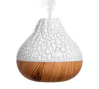 Volcano Flame Diffuser, Simulated Flame Aroma Diffuser with RGB Ambient Light, Fire Mist, 300ml Capacity for Home, Bedroom, Living Room, Large Room Relaxation