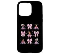 Volcano Geology Magma Lava Girl Coquette Bow Rosa Custodia per iPhone 15 Pro Max