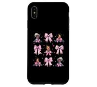 Volcano Geology Magma Lava Girl Coquette Bow Rosa Custodia per iPhone XS Max
