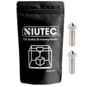 Volcano Premium - Ugello Nozzle, 0,6 mm, in acciaio inox, 1,75 mm, 2 pezzi