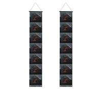 Volcano Stampa Tutti i Tipi Celebrazioni Incontri Portico Banner Riutilizzabile con Canna Appeso Corde