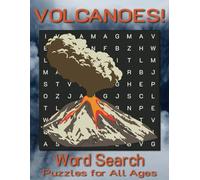 Volcanoes Word Search Puzzle Book: 8.5 x 11 Inches, 110 Pages | 50+ Puzzles | Gift for Vacations, Holidays, Relaxation, and more.