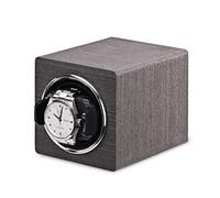 Volcatori di orologi per orologi di filanti - mini orologi automatici Orologi di orologio per orologio Porta del display Organizzatore di orologi meccanici Batteria grigia nera + alimentazione CA
