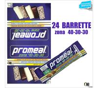 Volchem Promeal 24 Barrette Proteiche da 50 gr. per Dieta a Zona 40-30-30