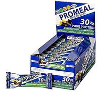 Volchem Promeal Zone 40-30-30, Barretta Proteico-Energetica con Ripartizione di Carboidrati-Proteine-Grassi (40-30-30), Senza Grassi Idrogenati, Scatola da 24 Barrette, Gusto Pistacchio, 1200 g