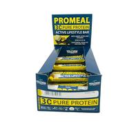 Volchem Promeal Zone 40-30-30, Barretta Proteico-Energetica con Ripartizione di Carboidrati-Proteine-Grassi (40-30-30), Senza Grassi Idrogenati, Scatola da 24 Barrette, Gusto Cocco, 1200 g