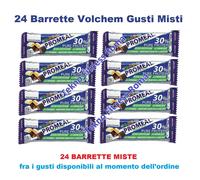 VOLCHEM PROMEAL ZONE 40-30-30 Barrette proteiche scatola 24pz VARI GUSTI