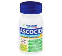VOLCHEM Srl ASCOCID 60 COMPRESSE MASTICABILI GUSTO ARANCIA