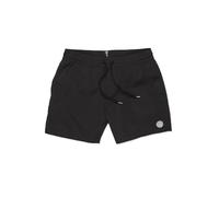 Volcom 16" Elastic Waist Surf Swim Trunks - Quick-Dry Boardshorts with Drawstring And Back Pocket Costume da, Nero, M Uomo