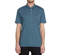 Volcom Banger - Polo da Uomo, Blu Airforce, M