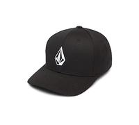 Volcom Berretto da Baseball Full Stone Xfit da Uomo, Nero, S/M