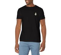 Volcom Blaquedout Short Sleeve Tee T-Shirt, Nero, XL Uomo