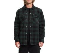 Volcom Bowered Fleece L/S Overshirt - Scarab