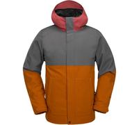 VOLCOM Brighton Full Zip Jacket - Uomo - Marrone - Taglia XS- modello 2025