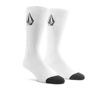 Volcom Full Stone, Calzini Uomo, Bianco, Size 3P