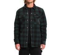 Volcom - Camicia - Bowered Fleece LS Shirt Scarab per Uomo - Taglia XL - Verde