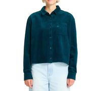 Volcom - Camicia donna in Cotone - Weellow Cord Shirt W Emerald Green per Donne in Cotone - Taglia S - Verde
