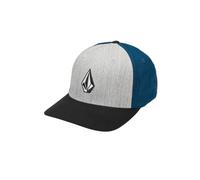 Volcom Cappellino da baseball da uomo Full Stone Fabric, Blu scuro, L