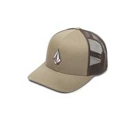 Volcom Cappello da camionista da uomo pieno di formaggio, Teak, Taglia unica