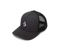 Volcom Cappello da Camionista Pieno di Pietra da Uomo, Antracite Melange, Taglia Unica