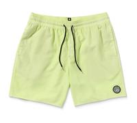 Volcom - Pantaloncini da tavola idrorepellenti - Center Trunk Boardshort 17" Mist Green per Uomo in Pelle - Taglia M - Verde Verde M