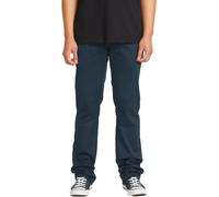 Volcom - Chino dal taglio dritto - Frickin Modern Stretch Pant Dark Navy per Uomo in Cotone - Taglia 31 US - Blu navy