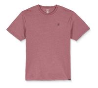 Volcom - Circle Blanks Heather S/S - T-shirt M fuchsia
