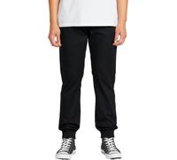 Volcom - Comode scarpe da jogging - Frickin Slim Jogger Black per Uomo - Taglia S - Nero