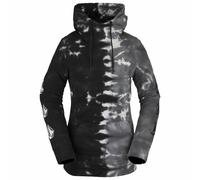 Volcom Costus Pullover Pile Donna-Felpa con Cappuccio Nero Batik