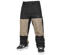 Volcom Dua Gore-Tex M - pantaloni da snowboard - uomo XL Black/Light Brown man Recycled Materials,Gore-Tex,Pfc-Free,Dwr,Recycled Polyester
