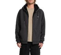Volcom Felpa Con Cappuccio Con Zip Single Stone Lined - Nero Heather (AW26)