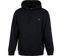 Volcom Felpa con cappuccio da uomo Single Stone, Nero , M