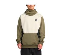 Volcom - Felpa con cappuccio idrorepellente - Hydro Riding Hoodie Military per Uomo - Taglia S - Verde