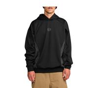 Volcom - Felpa con cappuccio idrorepellente - Vital Hydro Po Black per Uomo in Pelle - Taglia S - Nero