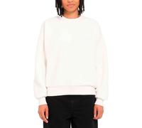 Volcom - Felpa con girocollo - Too Doo Crew Cloud per Donne - Taglia L - Bianco