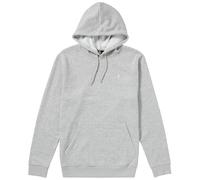 Volcom - Felpa da uomo in pile con cappuccio Foreman, Grigio erica, Medium