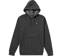 Volcom - Felpa da uomo in pile con cappuccio Foreman, Nero mélange, XX-Large