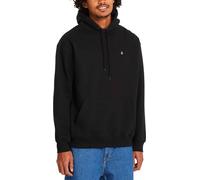 Volcom - Felpa di pile da uomo - Single Stone Po Black per Uomo in Cotone - Taglia M - Nero Nero M