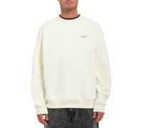Volcom - Felpa di pile - Too Kool Lse Crew Dirty White per Uomo in Cotone - Taglia M - Beige