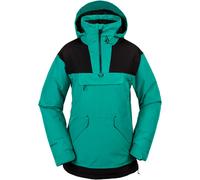 VOLCOM Fern Ins Gore Pullover - Donna - Nero / Verde - Taglia XS- modello 2024